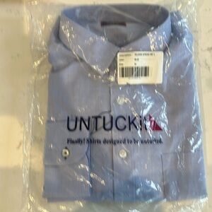Brand new Untuckit shirt can be casually worn with a Suit or even shorts.
